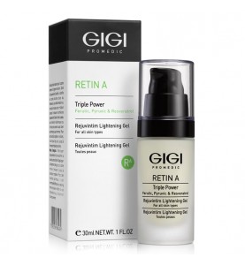 GIGI (ДжиДжи) Retin A Rejuventim Lightening Gel / Гель осветляющий "Реджувентим", 30 мл