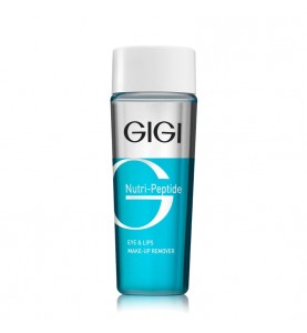 GIGI (ДжиДжи) Nutri-Peptide Eye & Lips MakeUp remover / Жидкость для снятия макияжа пептидная, 100 мл