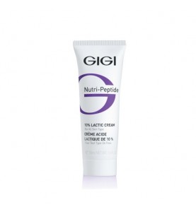 Gigi (ДжиДжи) Nutri Peptide 10% Lactic Cream / Крем пептидный увлажняющий с 10% молочной кислотой, 50 мл
