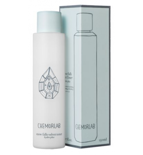 Cremorlab (Креморлаб) Hydro Plus Snow Falls Velvet Toner / Интенсивно увлажняющий тоник с экстрактом эдельвейса, 150 мл