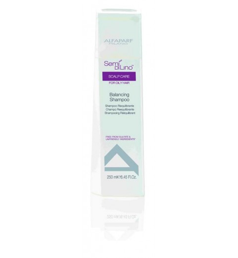 Alfaparf Milano Semi Di Lino Scalp Balancing Shampoo / Балансирующий шампунь, 250 мл