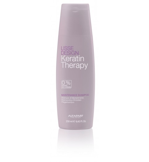 Alfaparf Milano Lisse Design Maintenance Shampoo / Кератиновый шампунь-гладкость для волос, 250 мл