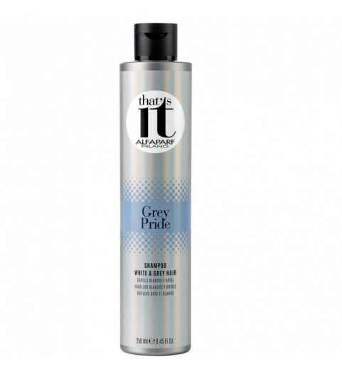 Alfaparf Milano That's It Grey Pride Shampoo / Шампунь тонирующий для светлых и седых волос, 250 мл