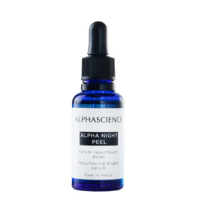 Alphascience Alpha Night Peel / Альфасьянс Ночной пилинг-сыворотка для выравнивания рельефа и тона кожи, 30 мл