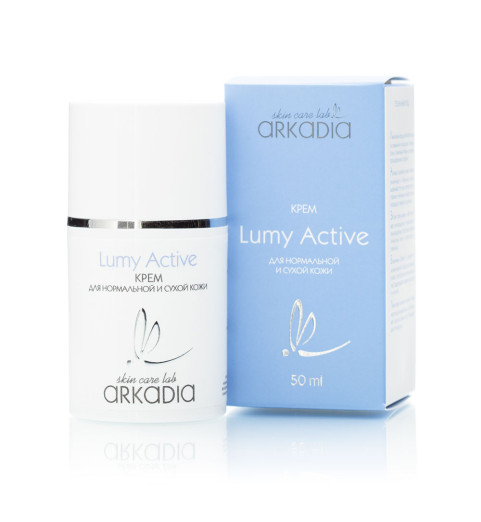 Arkadia Крем Lumy Active для нормальной и сухой кожи, 50 мл