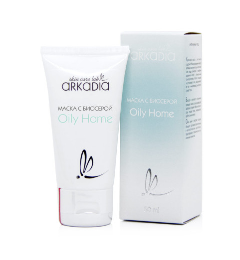 Arkadia Маска с биосерой Oily Home, 50 мл Arkadia Маска с биосерой Oily Home, 50 мл