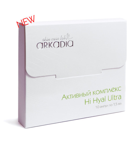 Arkadia Активный комплекс Hi Hyal Ultra, 10 x 1.5 мл Arkadia Активный комплекс Hi Hyal Ultra, 10 x 1.5 мл