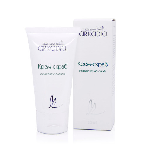 Arkadia Крем-скраб с микроцеллюлозой, 50 мл
