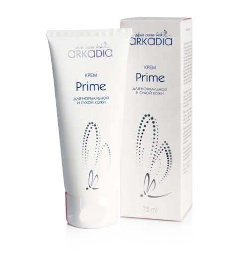 Arkadia Крем Prime для нормальной и сухой кожи, 75 мл