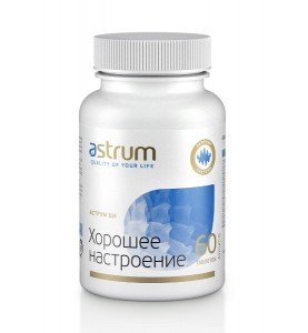 Astrum B / Аструм B Хорошее настроение - дефицит витаминов группы В, 60 таблеток