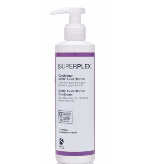 Barex SuperPlex Conditioner Keratin Cool Blonde Кондиционер для придания холодного оттенка, 200 мл