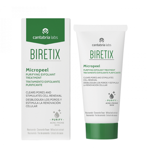 Biretix Micropeel / Очищающий скраб, 50 мл