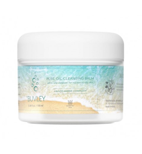 Buvley Pure Oil Cleansing Balm / Очищающий деликатный бальзам с океаническим комплексом, 100 мл