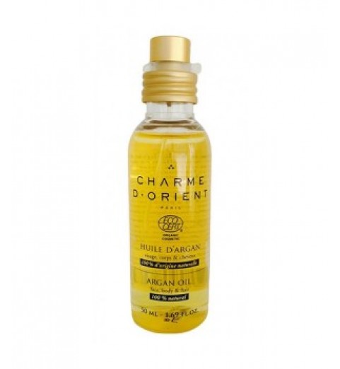 Charme D Orient (Шарм Ориент) Huile d’argan sans torrefaction / Масло арганы без обжарки Bio, 50 мл