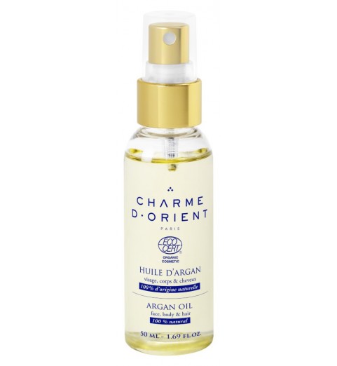 Charme D Orient (Шарм Ориент) Huile d’argan sans torrefaction / Масло арганы без обжарки Bio, 100 мл