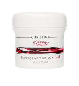 Christina (Кристина) Chateau de Beaute Shielding Cream SPF 20 / Защитный крем SPF 20 (шаг 6), 150 мл