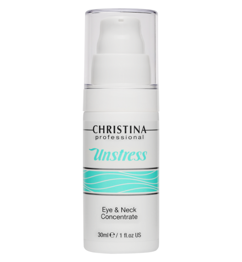 Christina (Кристина) Unstress Eye & Neck Concentrate / Концентрат для кожи вокруг глаз и шеи, 30 мл