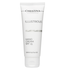 Christina (Кристина) Illustrious Hand Cream SPF15 / Защитный крем для рук SPF15, 75 мл