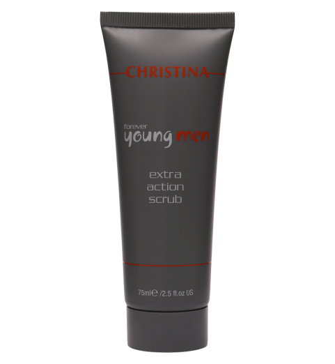 Christina (Кристина) Forever Young Men Extra Action Scrub / Скраб активного действия, 75 мл