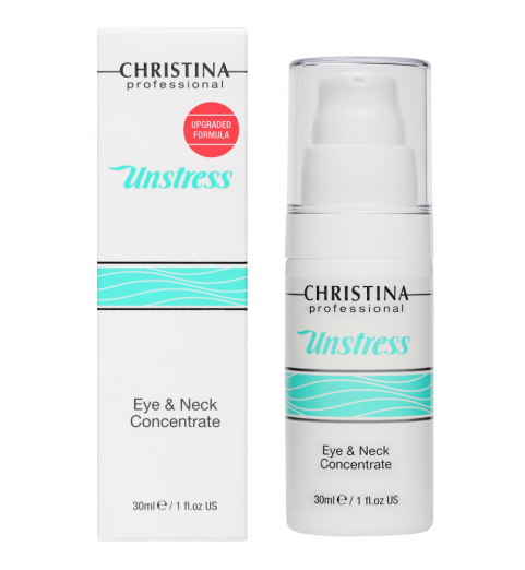 Christina (Кристина) Unstress Eye & Neck Concentrate / Концентрат для кожи вокруг глаз и шеи, 30 мл