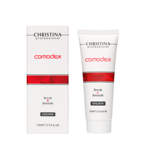 Christina (Кристина) Comodex Scrub & Smooth Exfoliator / Выравнивающий скраб-эксфолиатор , 75 мл