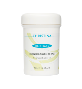 Christina (Кристина) Silicon Condition Hair Mask for damaged & colored Hair / Силиконовая маска для ухода за поврежденными и окрашенными волосами, 250 мл