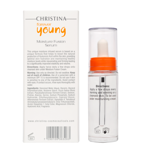 Christina (Кристина) Forever Young Moisture Fusion Serum / Сыворотка для интенсивного увлажнения, 30 мл