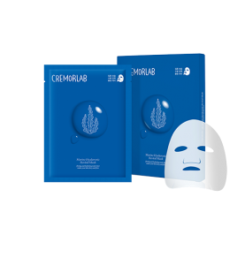 Cremorlab (Креморлаб) Marine Hyaluronic Revital Mask  / Ревитализирующая маска с морскими водорослями и гиалуроновой кислотой, 5 шт по 25 мл