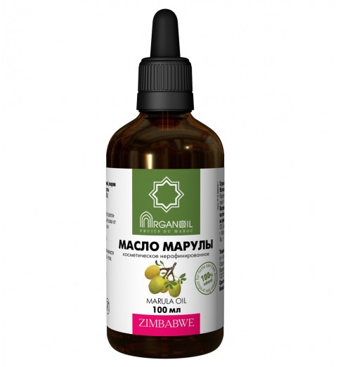 Diar Argana Marula Oil / 100% масло Марулы косметическое BIO (стекло), 100 мл