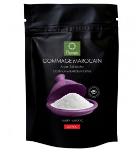 Diar Argana Gommage Marocain / Соляной скраб с маслом арганы Амбра-Мускус, 200 г