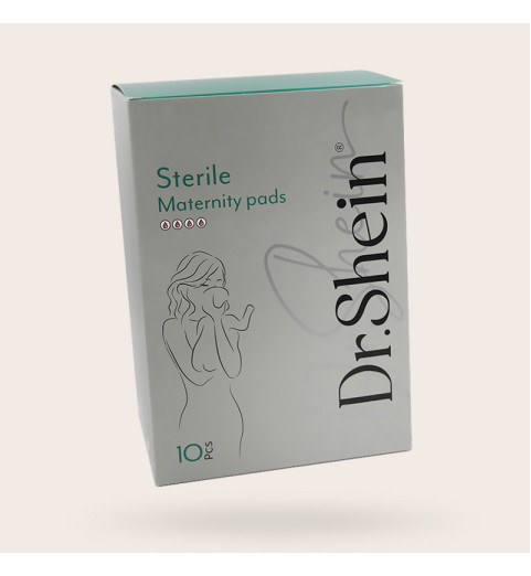 Dr.Shein Прокладки органические послеродовые стерильные, 10 шт Dr.Shein Прокладки органические послеродовые стерильные, 10 шт
