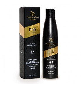 DSD de Luxe Keratin Treatment Shampoo / Диксидокс Де Люкс Восстанавливающий шампунь с кератином, 200 мл