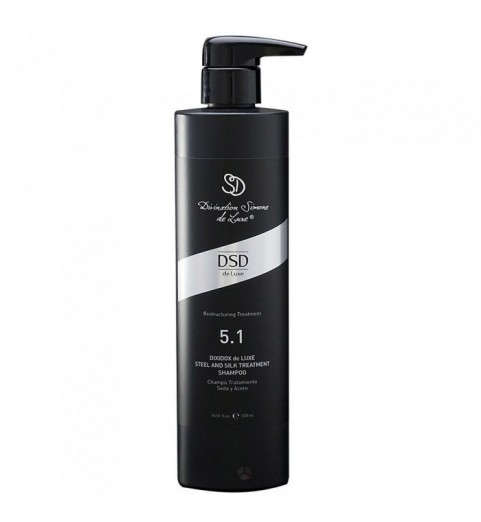 DSD de Luxe Steel and Silk Treatment Shampoo / Диксидокс Де Люкс Восстанавливающий шампунь сталь и шелк, 500 мл