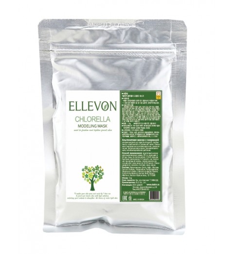 Ellevon (Эллевон) Chlorella Modeling Mask / Альгинатная маска с хлореллой, 1000 мл