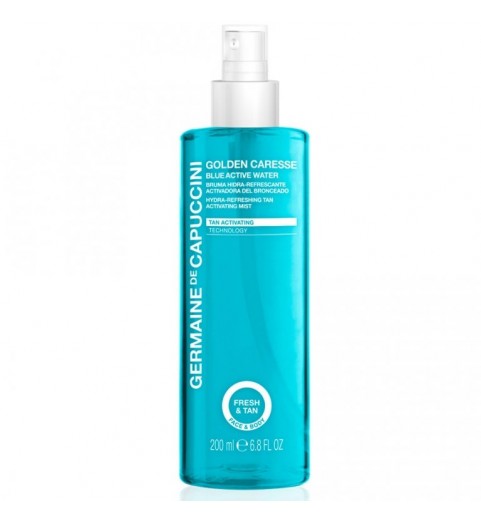 Germaine de Capuccini Golden Caresse Blue Active Water Hydra-Refreshing Tan Activating Mist / Увлажняющая дымка, 200 мл