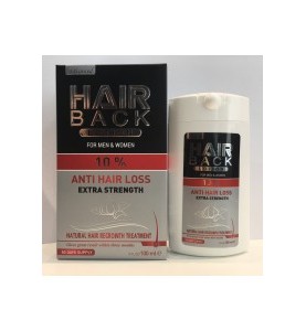 Hair Back Ultra Strong  / Лосьон с миноксидилом 10%, 100 мл