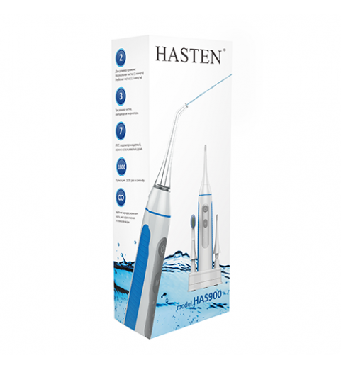 Hasten ирригатор полости рта с функцией звуковой зубной щетки - HAS900