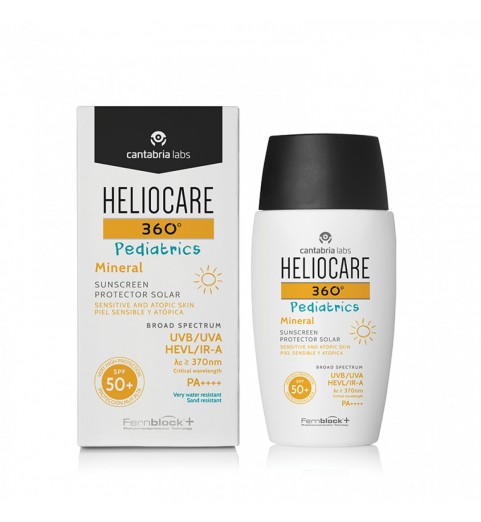 Heliocare 360º Pediatrics Mineral SPF50+ / Минеральный фотопротектор для детей, 50 мл