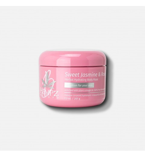 Hempz Sweet Jasmine & Rose Herbal Body Mask / Маска для тела Сладкий Жасмин и Роза, 235 мл