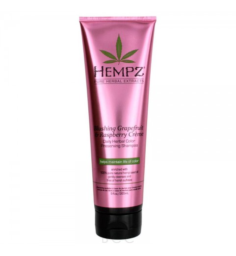 Hempz Blushing Grapefruit & Raspberry Creme Shampoo / Шампунь Грейпфрут и Малина для окрашенных волос, 265 мл