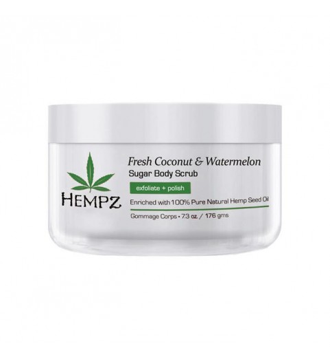 Hempz Fresh Coconut & Watermelon Sugar Body Scrub / Скраб для тела Кокос и Арбуз, 176 г