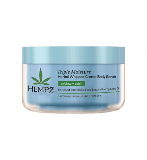 Hempz Triple Moisture Herbal Body Scrub / Скраб для тела Тройное увлажнение, 176 г