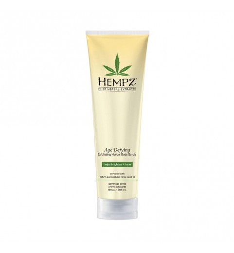 Hempz Age Defying Herbal Body Scrub / Скраб для тела Антивозрастной (прозрачная туба), 265 г