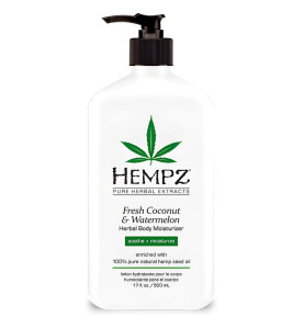 Hempz Fresh Coconut & Watermelon Herbal Body Moisturizer / Молочко для тела увлажняющее Кокос и Арбуз , 500 мл Hempz Fresh Coconut & Watermelon Herbal Body Moisturizer / Молочко для тела увлажняющее Кокос и Арбуз , 500 мл