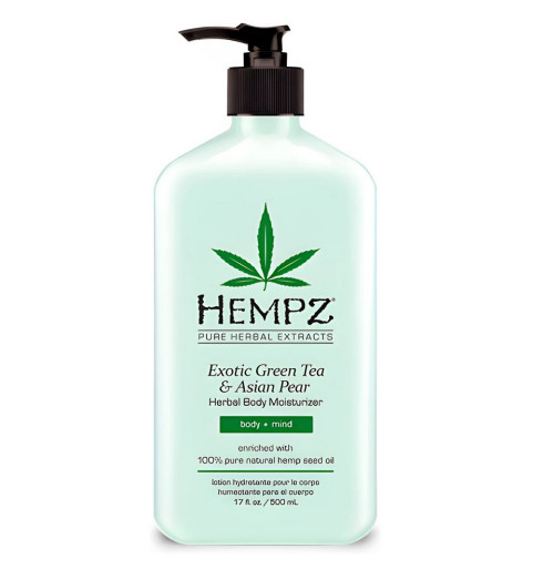 Hempz Exotic Green Tea & Asian Pear Herbal Body Moisturizer / Молочко для тела увлажняющее Зеленый чай и Груша, 500 мл