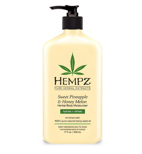 Hempz Sweet Pineapple & Honey Melon Herbal Body Moisturizer / Молочко для тела увлажняющее Ананас и Медовая Дыня, 500 мл Hempz Sweet Pineapple & Honey Melon Herbal Body Moisturizer / Молочко для тела увлажняющее Ананас и Медовая Дыня, 500 мл