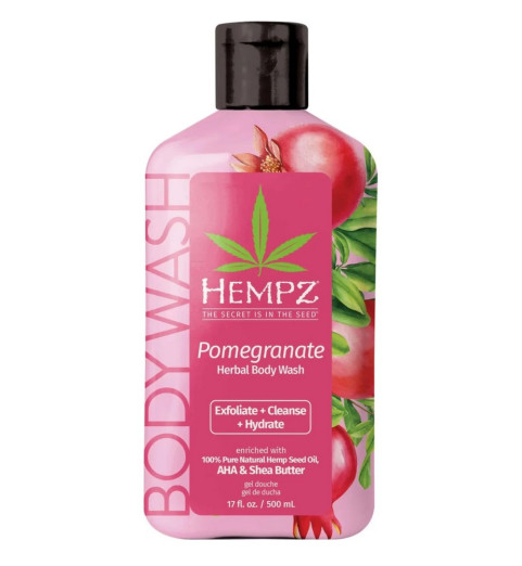 Hempz Pomegranate Herbal Body Wash / Гель для душа Гранат , 500 мл Hempz Pomegranate Herbal Body Wash / Гель для душа Гранат , 500 мл