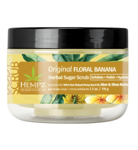 Hempz Original Floral Banana Herbal Sugar Scrub / Скраб для тела Оригинальный, 176 г Hempz Original Floral Banana Herbal Sugar Scrub / Скраб для тела Оригинальный, 176 г