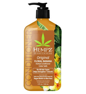 Hempz Original Herbal Conditioner For Damaged & Color Treated Hair / Кондиционер Оригинальный для поврежденных окрашенных волос, 500 мл Hempz Original Herbal Conditioner For Damaged & Color Treated Hair / Кондиционер Оригинальный для поврежденных окрашенных волос, 500 мл