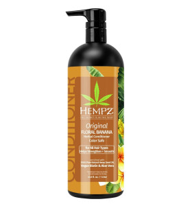 Hempz Original Herbal Conditioner For Damaged & Color Treated Hair / Кондиционер растительный Оригинальный для поврежденных окрашенных волос, 1000 мл Hempz Original Herbal Conditioner For Damaged & Color Treated Hair / Кондиционер растительный Оригинальный для поврежденных окрашенных волос, 1000 мл